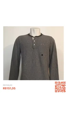 Camiseta Hollister 