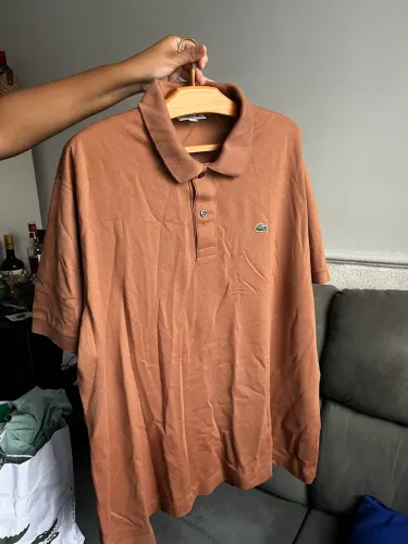 Camisa Lacoste Marrom tamanho 3XL