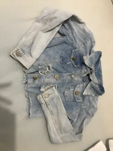 Jaqueta jeans Tam P