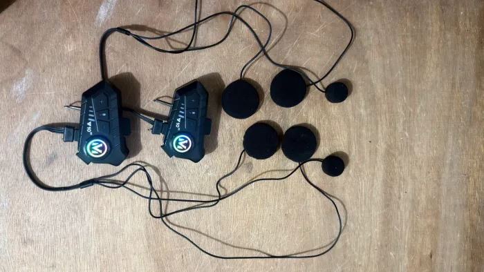 2 Comunicadores + Fone + Microfone