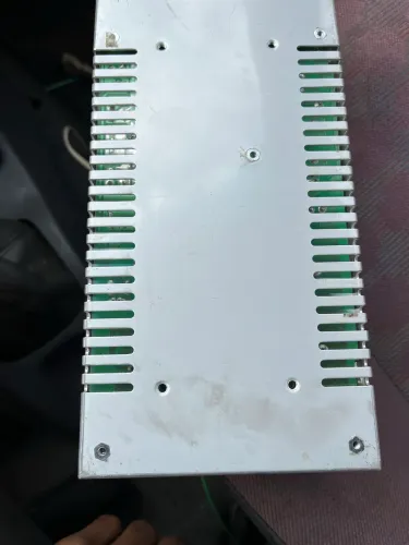 Fonte chaveada 120A usei 1 vez só 