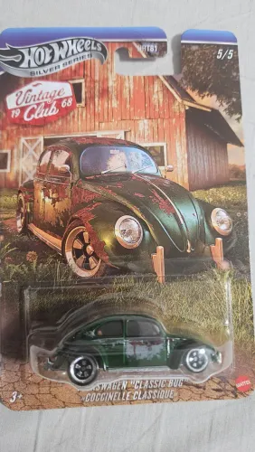Fusca Volkwagen Classic Bug Hot Wheels 