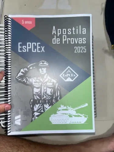APOSTILAS PARA ESPCEX - ANO 2025 (ZERADAS)