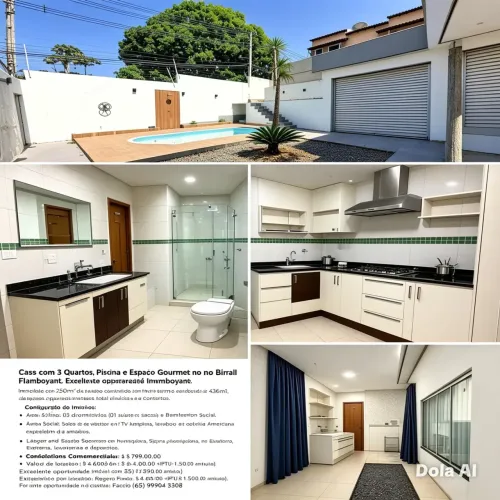 casa bairro flamboyant 4600