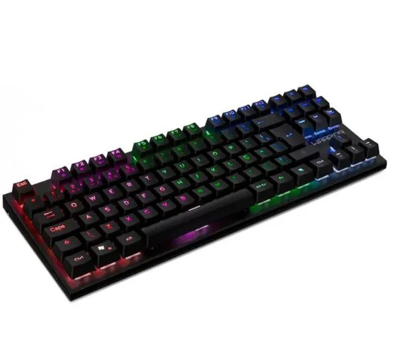 TECLADO GAMER MECÂNICO MULTI WARRIOR TERO RAINBOW