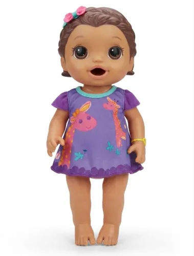 boneca baby alive lanchinhos divertidos (come e faz cocô)