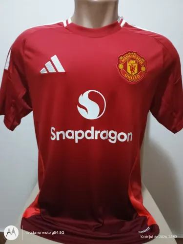 Belíssima Camisa do Manchester United Original Adidas Tam G