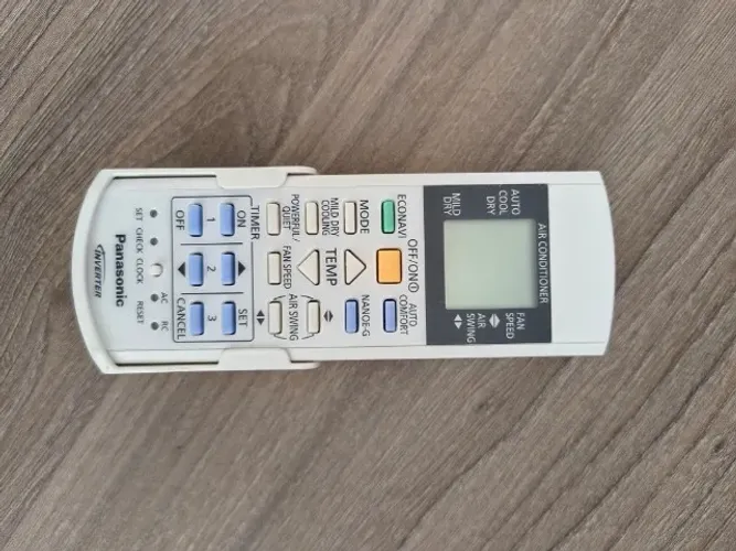 Controle remoto ar condicionado Panasonic