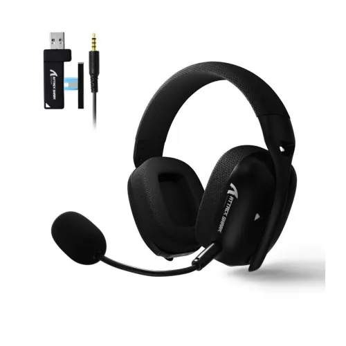 Headset Gamer Sem Fio Attack Shark L80 Pro, Bluetooth, Som Surround 7.1 - PRETO
