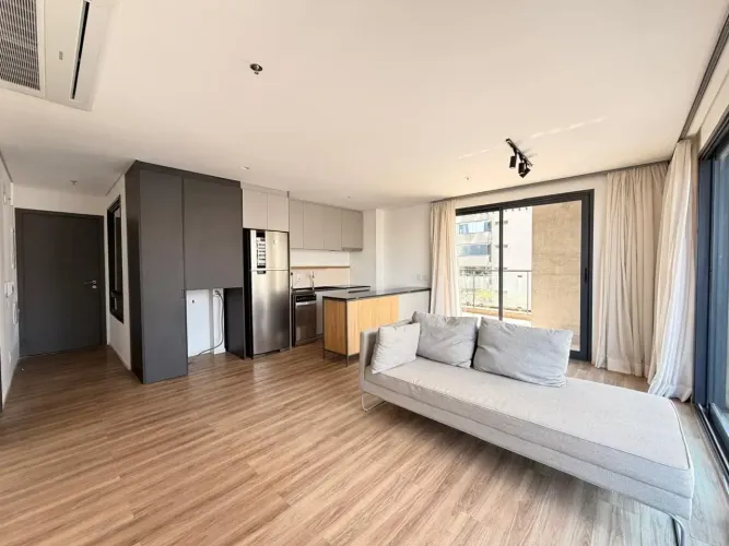 Apartamento Garden (SEMI MOBILIADO) 111m2 com 1 dormitório (suíte) em Pinheiros - São Paul