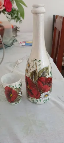 garrafa decorada