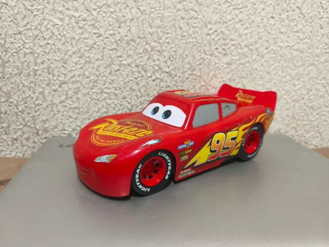 carro Relâmpago McQueen grande Mattel Disney Pixar Carros,