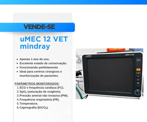 Monitor umec 12 vet mindray