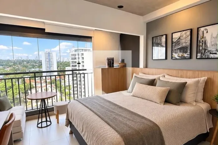 Apartamento à Venda - Chácara Santo Antonio, 1 Quarto, 22 m2