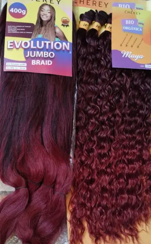 Kit Jumbo + Bio orgânico tranças com cachos