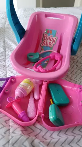 Assessórios e bebê conforto baby alive originais