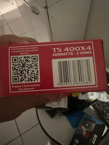 Módulo Taramps Ts400.4 lacrado, Novo