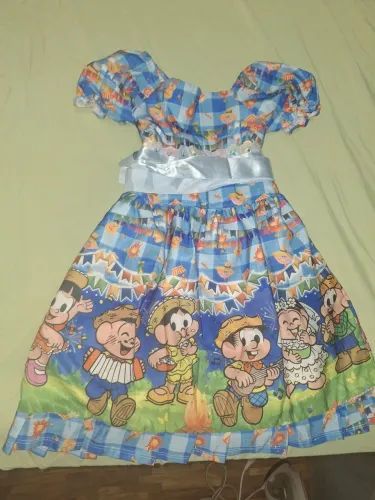 Vestido Festa Junina infantil Usado