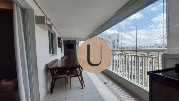 Apartamento Mobiliado com Varanda Ampla a 5 Min do Metrô Vila Prudente