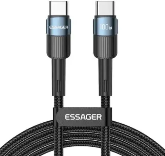 Cabo Essager PD 100W 1 m Azul - Original