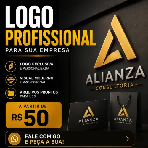 LOGO PROFISSIONAL PARA SUA EMPRESA | IDENTIDADE VISUAL | ENTREGA RÁPIDA