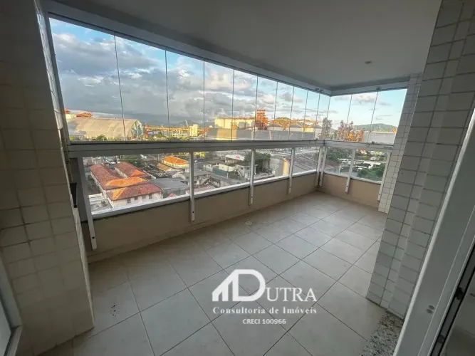 Apartamento para locacao 3 dormitos 2 vagas ponta da praia Santos