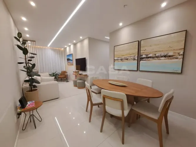 JHU-Apartamento 3 quartos suíte, finamente decorado, em Jardim Camburi.