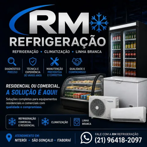 TÉCNICO EM REFRIGERAÇÃO | EXPOSITOR, FREEZER, BALCÃO, CÂMARA E GELADEIRA
