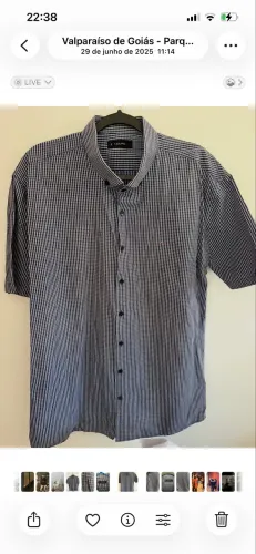 CAMISA ARAMIS GG (RETIRADA EM VALPARAÍSO)
