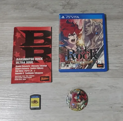 Bakumatsu Rock Ultra Soul Raro Japonês PlayStation Psvita
