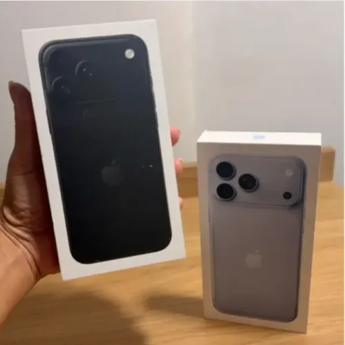 IPHONE 18 PRO MAX 512GB BLACK LACRADO - ESIM + NOTA FISCAL