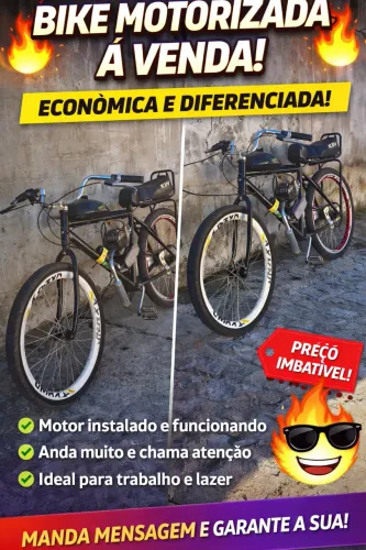Vendo Bike/Bicicleta Motorizada 