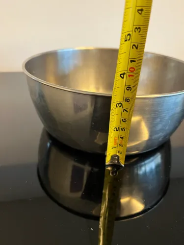 Bowl pote inox para servir ou bater etc 