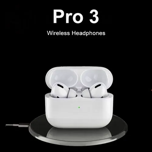 Fone Bluetooth Pro 3 com Cancelamento de Ruído e Brinde