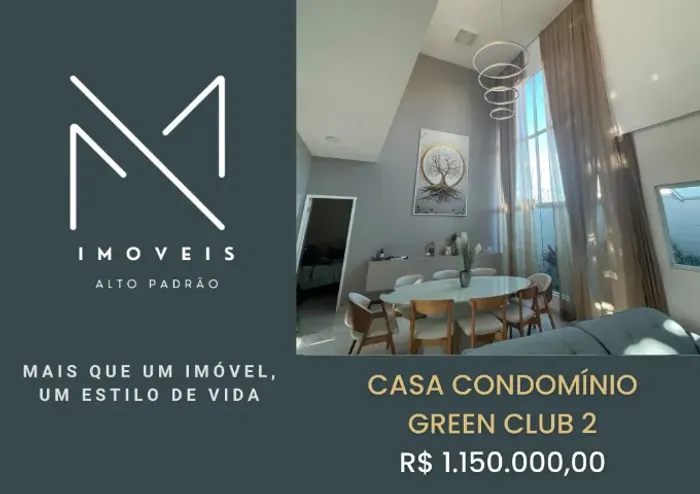 CASA NO CONDOMÍNIO GREEN CLUB 2 - ESCRITURA PUBLICA