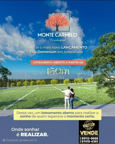 TERRENO RESIDENCIAL em INDAIATUBA - SP, Residencial Monte Carmelo
