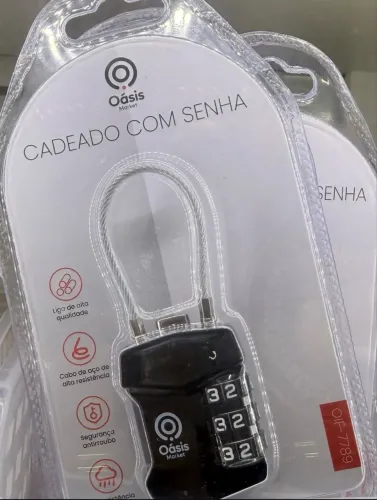 CADEADO COM SENHA REF: OIF-7789