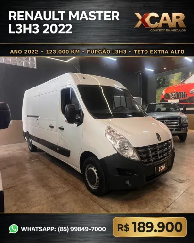 Renault Master 2.3 DCI Extra Furgão 16V Diesel 2022
