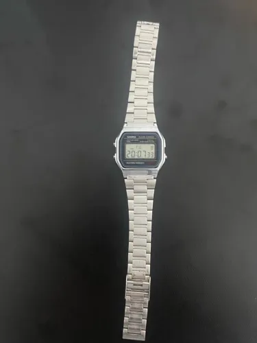 Relógio Casio Vintage A158W-1DF Original
