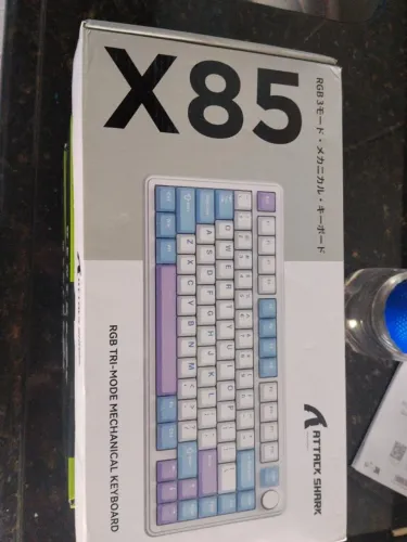 ? Teclado Mecânico RGB X85 Novo na caixa