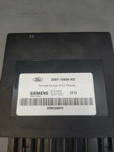 Módulo Do Alarme Original Ford Ecosport 2015 Á 2017 Verde-escuro