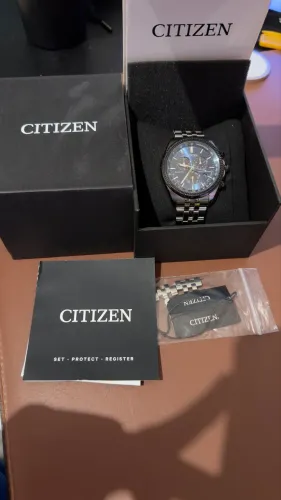 Relógio Citizen Eco-Drive Calendário Perpétuo