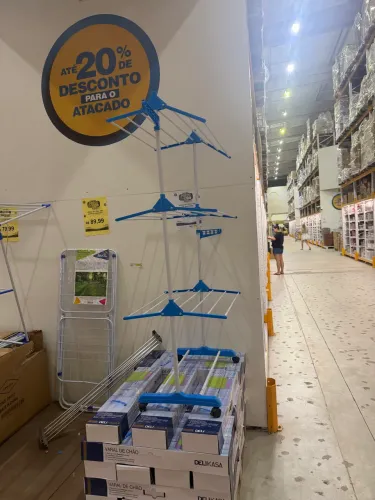 Varal de chão grande