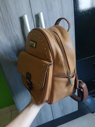 Bolsa marrom caramelo ( usada)