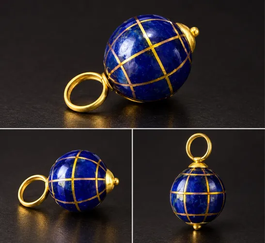 Pingente Globo Terrestre