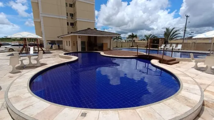 Condominio Sant Angeli Apartamento com 2 Quartos sendo 1 suite com Closet em Messejana