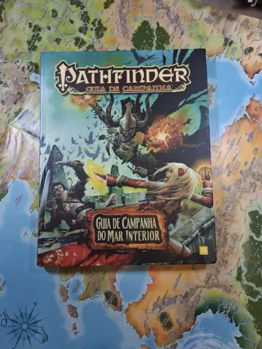 RPG Pathfinder 1a edição Guia de Campanha do Mar Interior