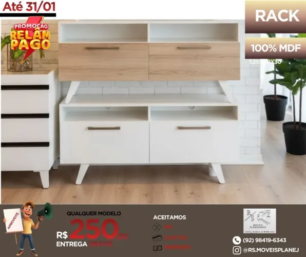 PROMOÇÃO DE RACK DE TV