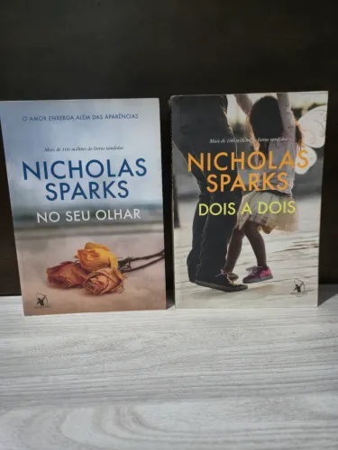 Livros Nicholas Sparks - 2 por R$ 40 ou 1 por R$ 25