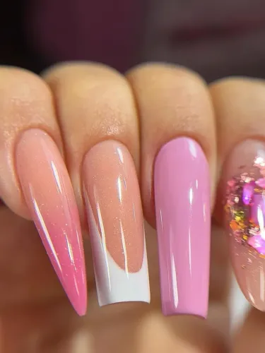 alongamento de unhas e lapidação